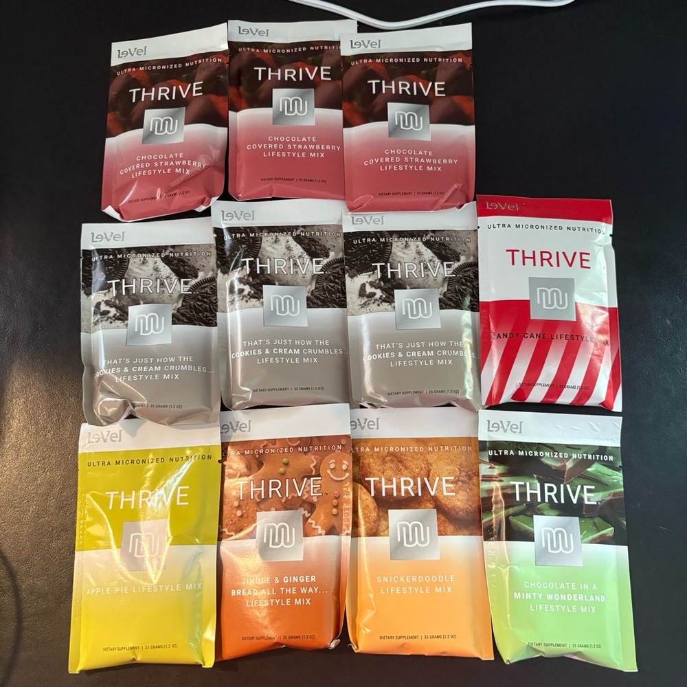 Thrive Lifestyle Mix Assorted Flavors Pack